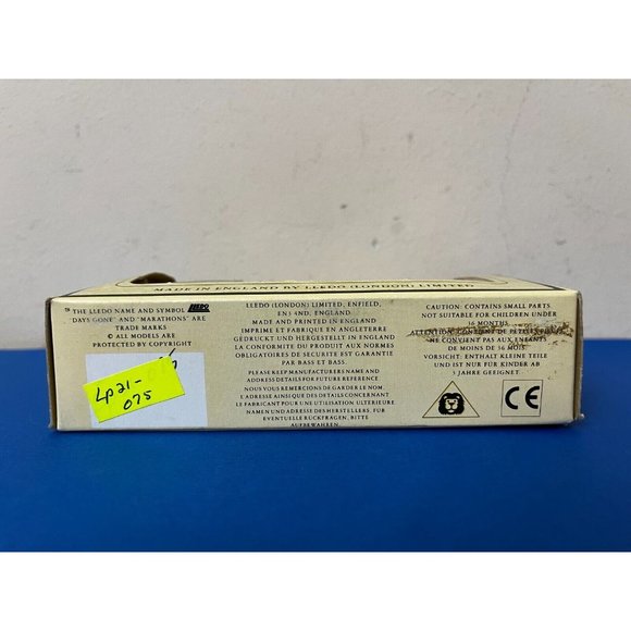 vintage LLEDO Diecast 1934 CHEVROLET BOX VAN Promo Lanes LP21 new nib - Picture 7 of 7